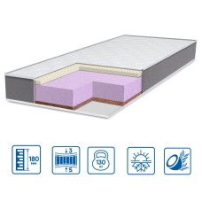 Матрац Eurosleep ТWIN LATEX-COCOS